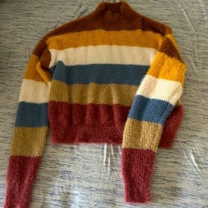 Super cute fuzzy sweater size small/medium